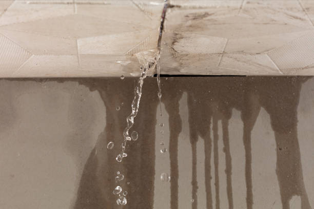 Professional Burst Pipe Cleanup technician working in North Beach, MD